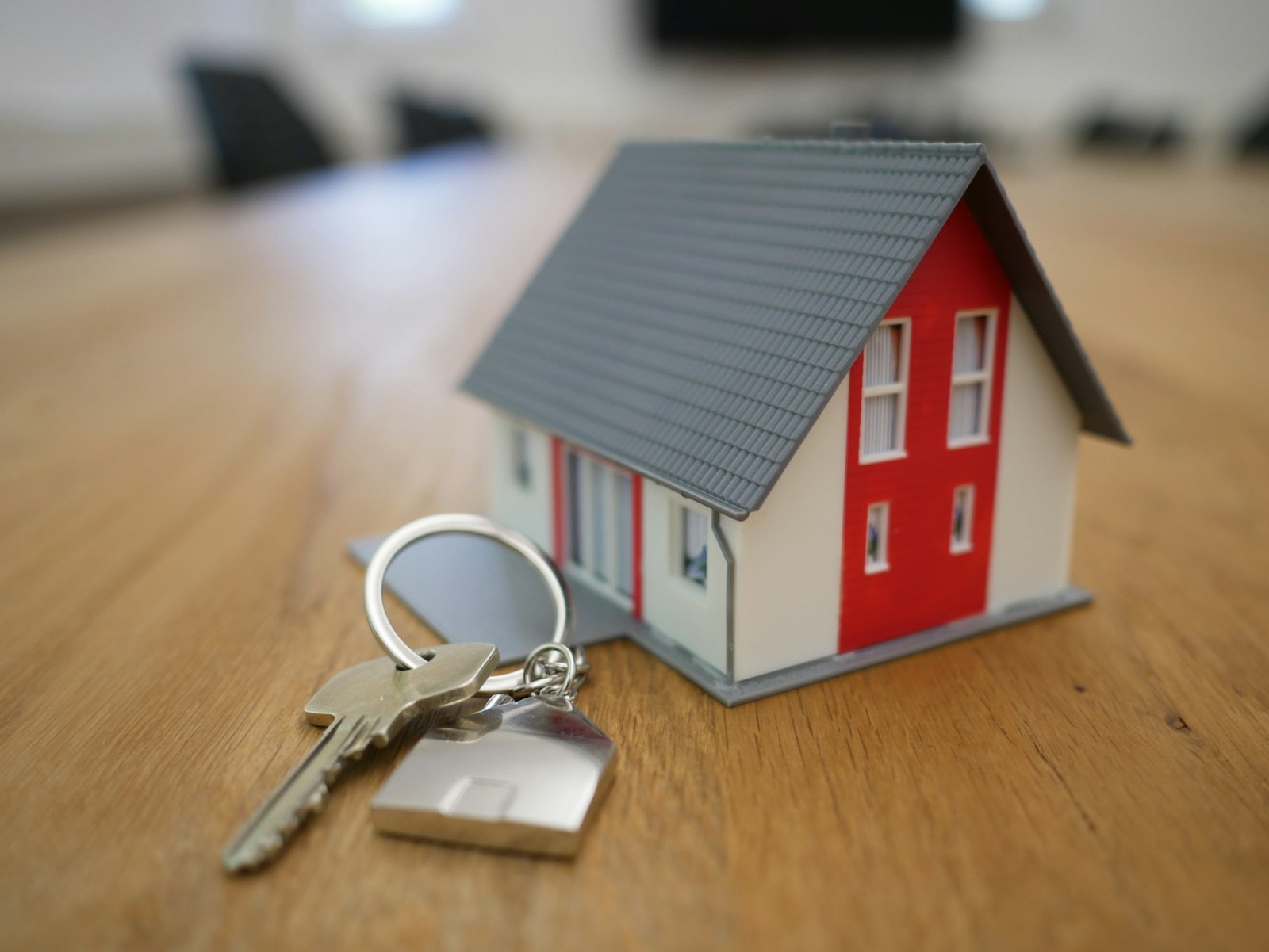 Keys handed over for a new home